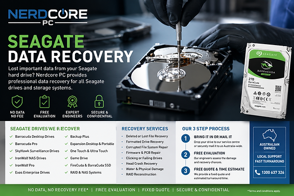 seagate data recovery - nerdcore pc