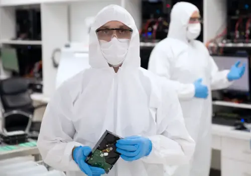 New Clean Room For Data Recovery at nerdcore pc Systems Data Recovery - No outsourcing the work and over charging.