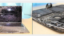 Data Recovery from a Severely Damaged Macbook Pro