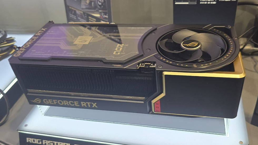 This could be ASUS’ most premium RTX 5090 graphics card to date.