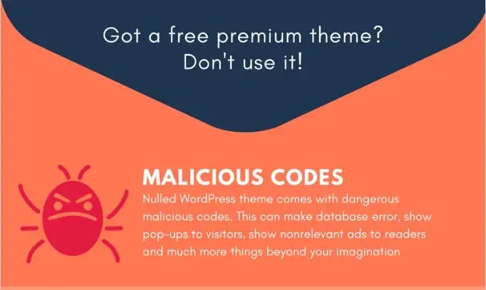 Disadvantages of Nulled Themes