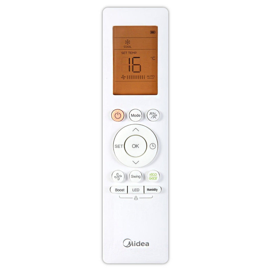 MIDEA – Infrarotfernbedienung für Klimageräte – RG10L