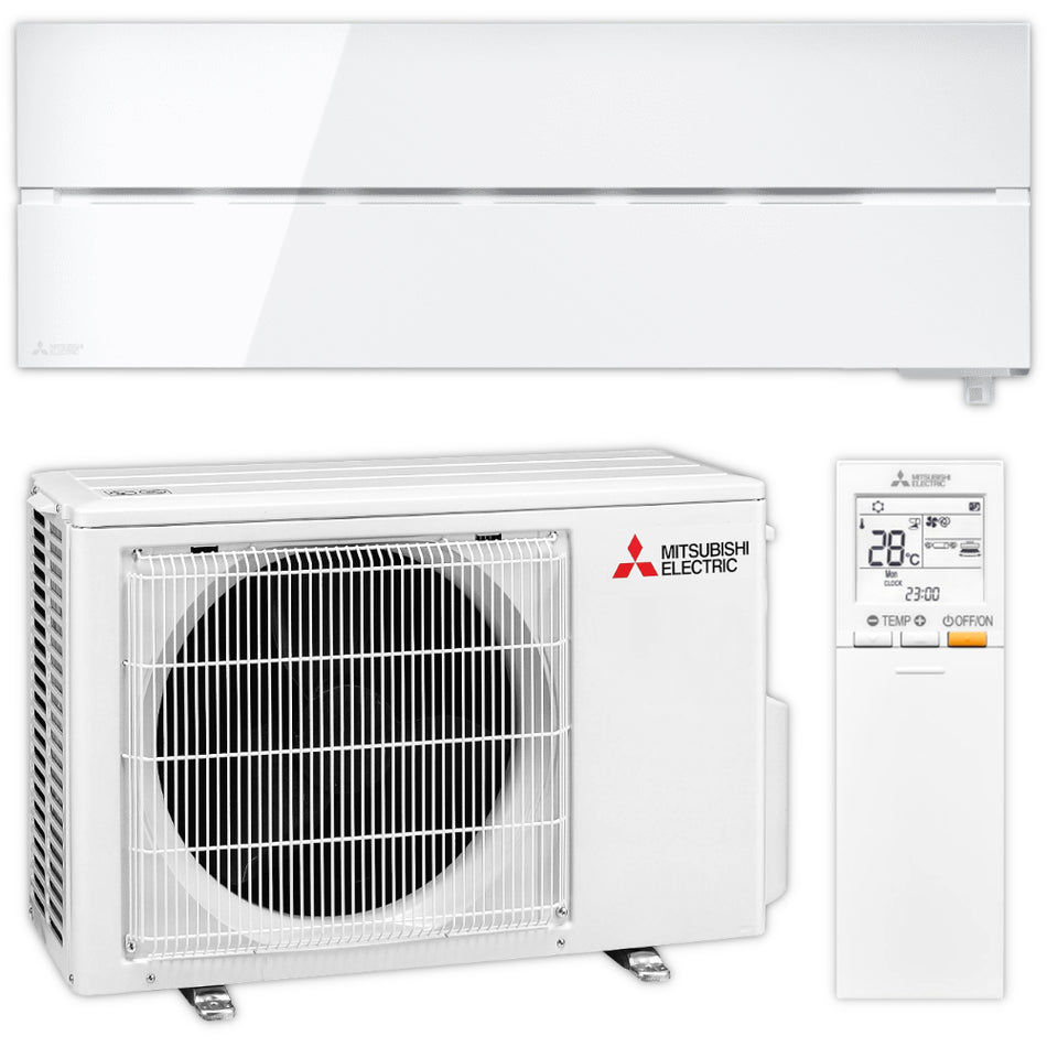 Mitsubishi Split Klimaanlage Komplett-Set – MUZ/MSZ-LN25VG3W – 2,5 kW