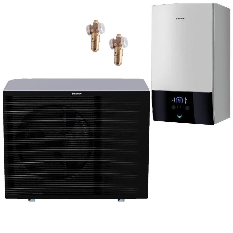 DAIKIN L/W- Wärmepumpe Altherma 3 H MT W | ETBX12E9W + EPRA08EW1 | H/K