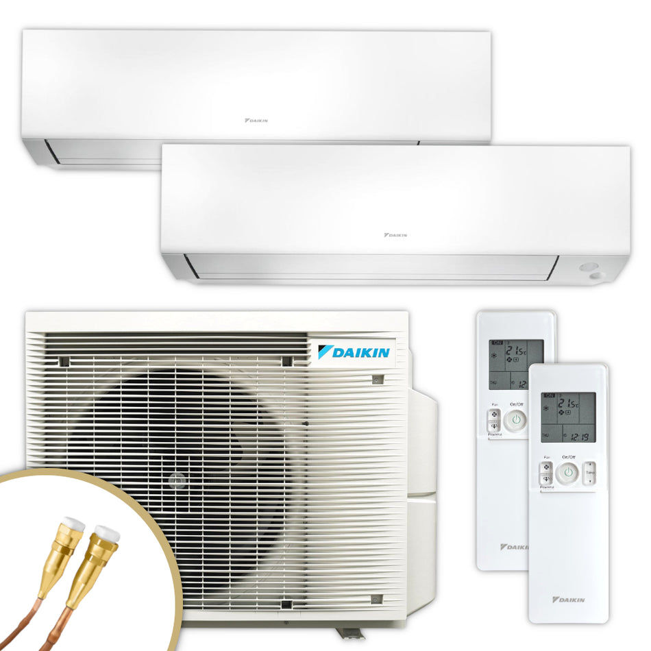 DAIKIN Multisplit Klimaanlage – Perfera FTXM – 2,5 kW + 5,0 kW Quick Connect