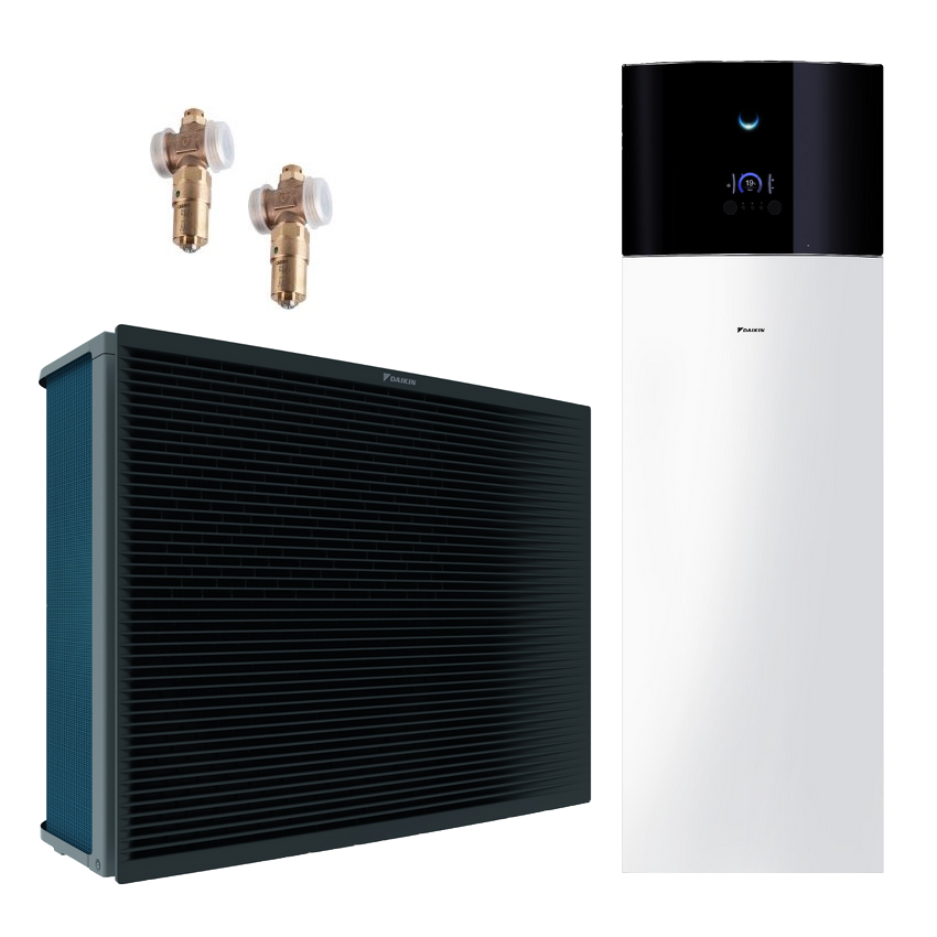 DAIKIN Wärmepumpe Altherma 3 H MT F | ETVX12S23E9W + EPRA08EW1| H+K | 230L