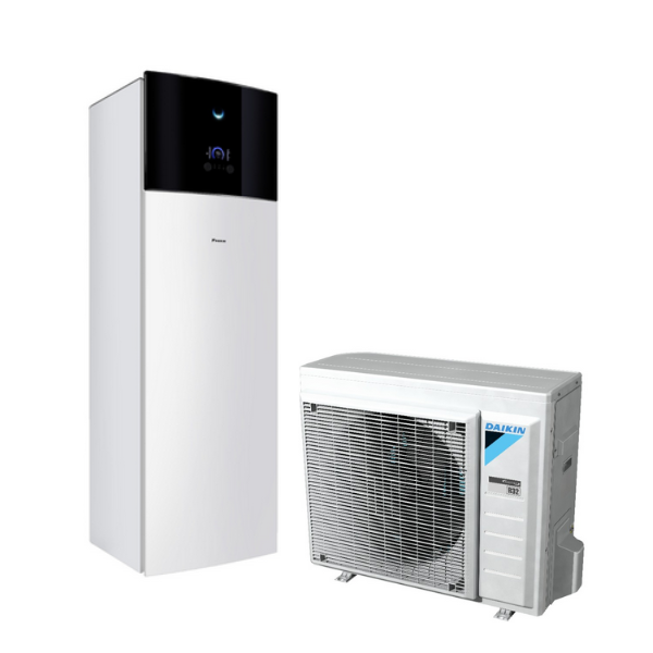 DAIKIN Wärmepumpe Altherma 3 R F | EHVZ08S18E9W Bi-Zone | 8 kW+180 L