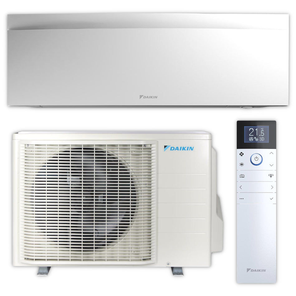 DAIKIN Split Klimaanlage Komplett-Set – Nepura Emura 3 – Weiß – 3,0 kW