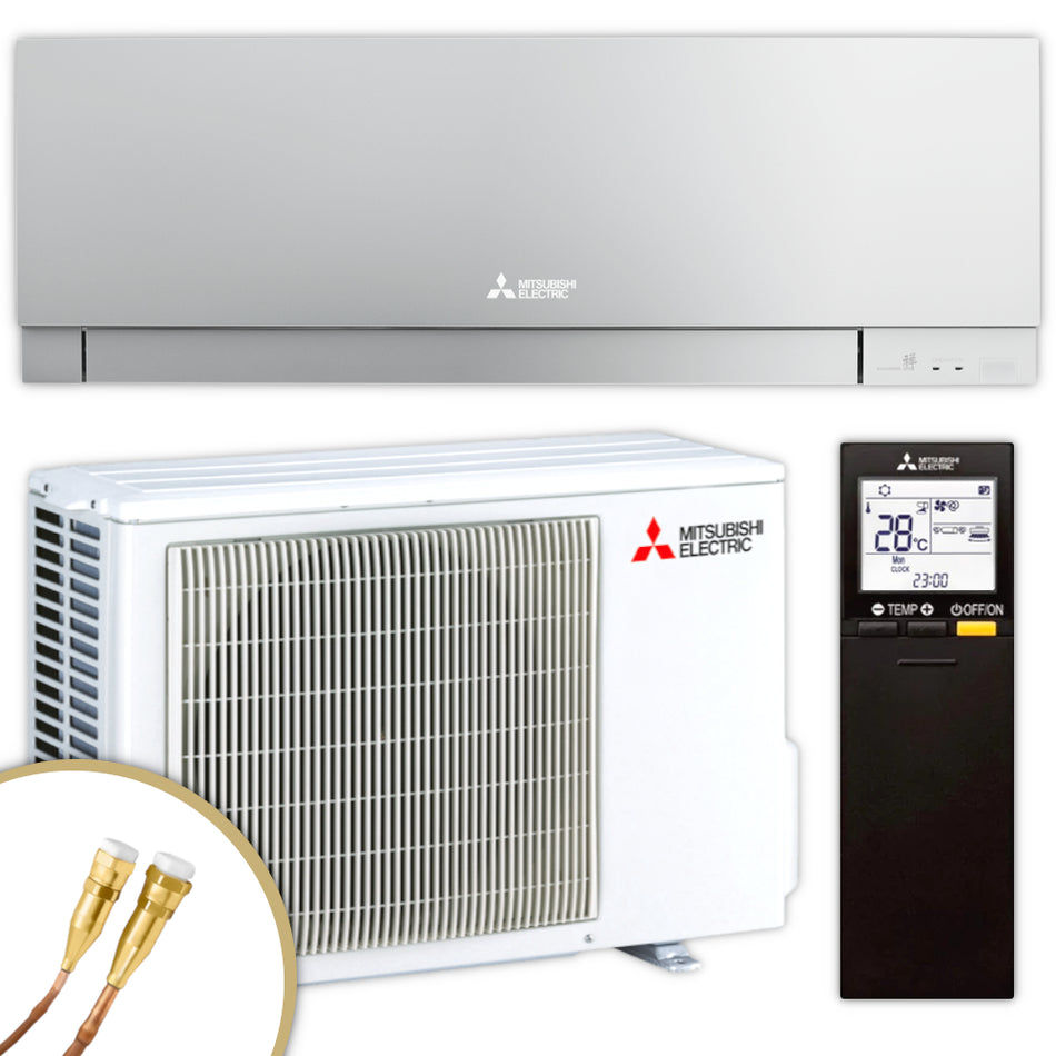 Mitsubishi Split Klimaanlage Set – MUZ/MSZ-EF42VGK2S – 4,2 kW – Quick-Connect