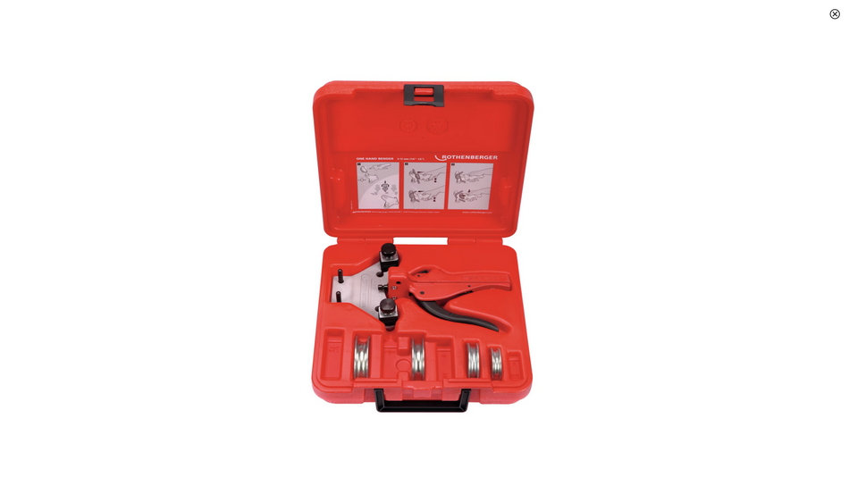 Rothenberger – TUBE BENDER Rohrbieger Set – 6-8-10-12 mm