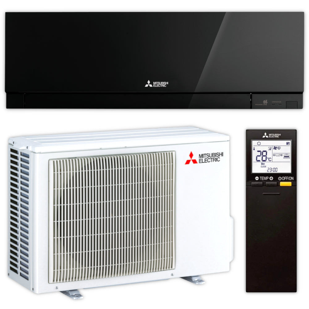 Mitsubishi Split Klimaanlage Komplett-Set – MUZ/MSZ-EF25VGK2B – 2,5 kW