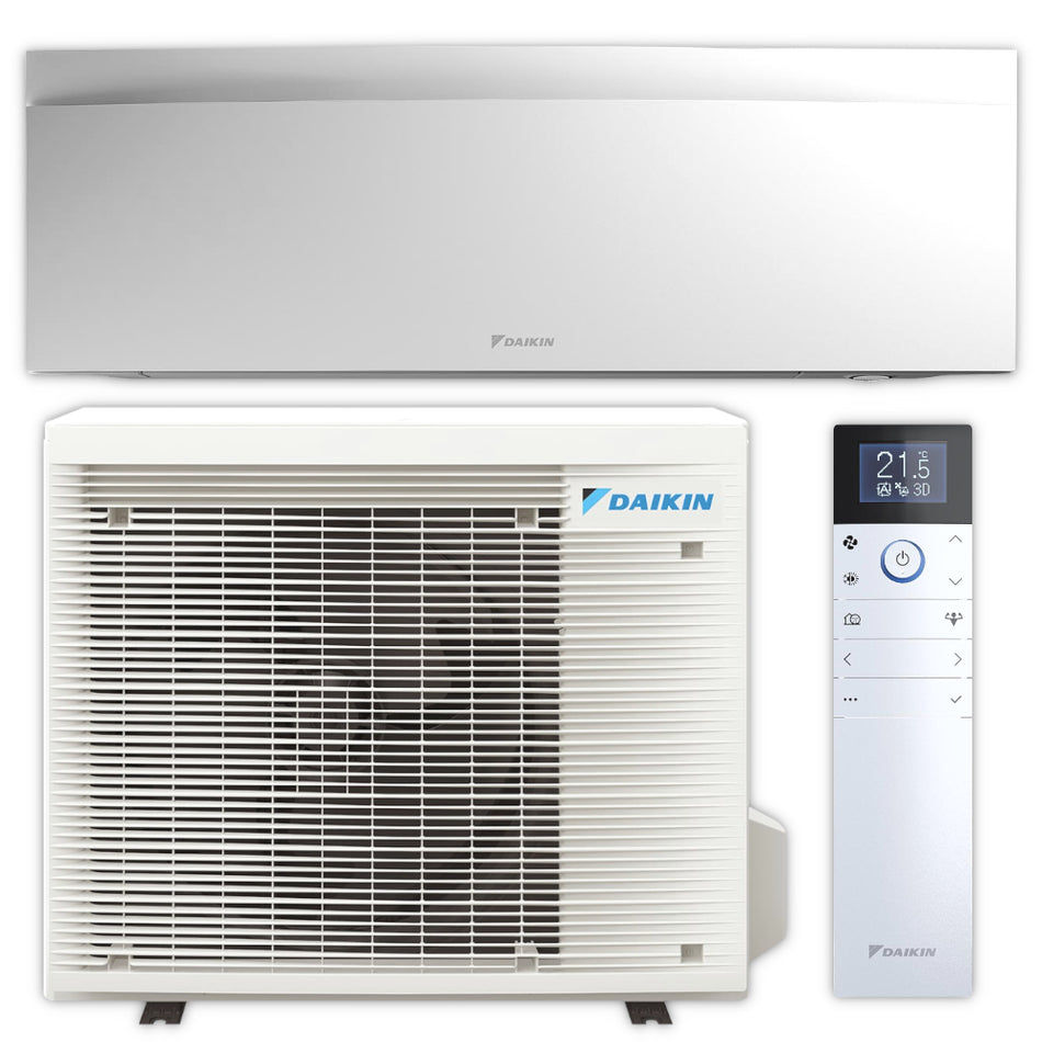 DAIKIN Split Klimaanlage Set – Emura 3 – FTXJ42A+RXJ42A9 – Mattweiß – 4,2 kW