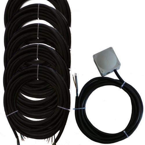 Montageset für Multisplit-Klimaanlagen – 3x6,0mm² 1Phasig – 5x IG