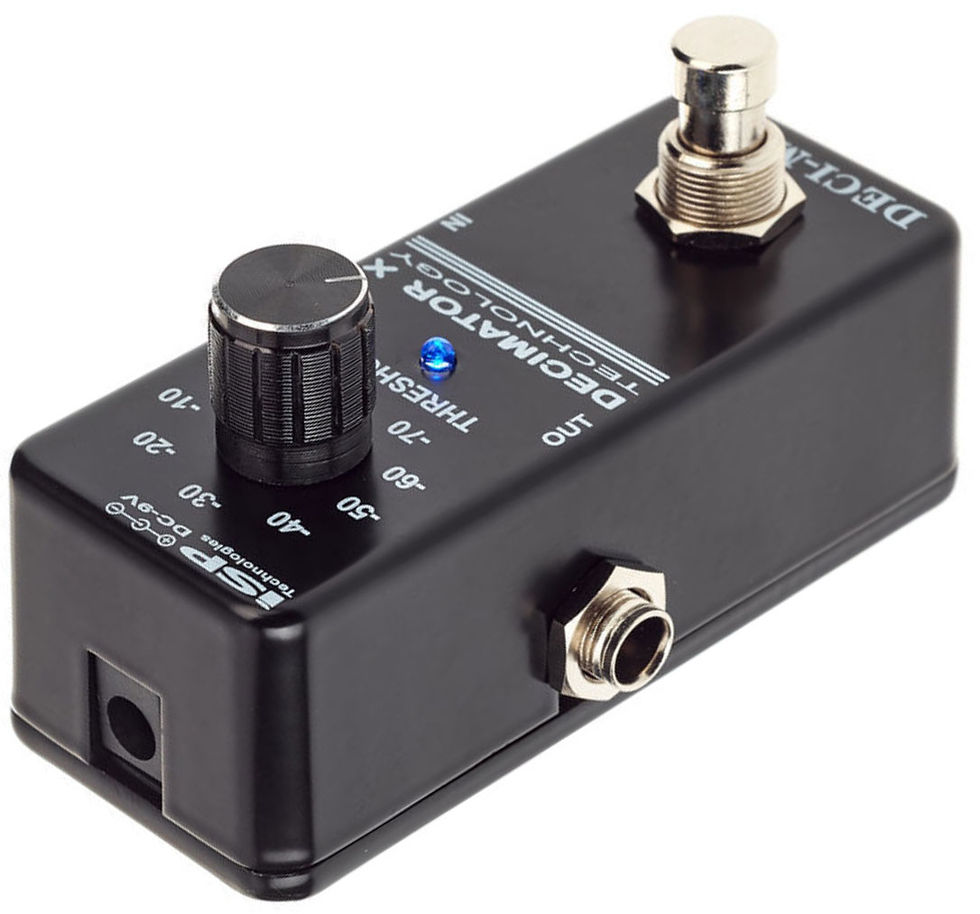 ギター ISP MICRO DECIMATOR PEDAL DECIMATOR X ISP Technologies DECIMATOR X｜ミュージックランドKEY