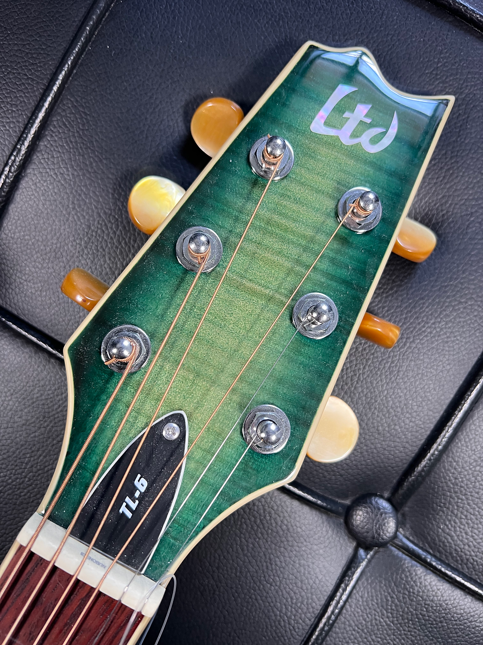 Thumbnail: ESP / LTD TL-6 Thinline, Emerald Green Sunburst
