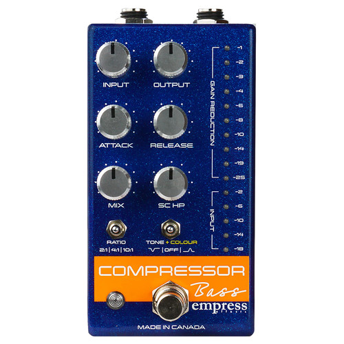 ベース empress effects COMPRESSOR BASS Empress Effects Bass Compressor (Blue) | Play Music