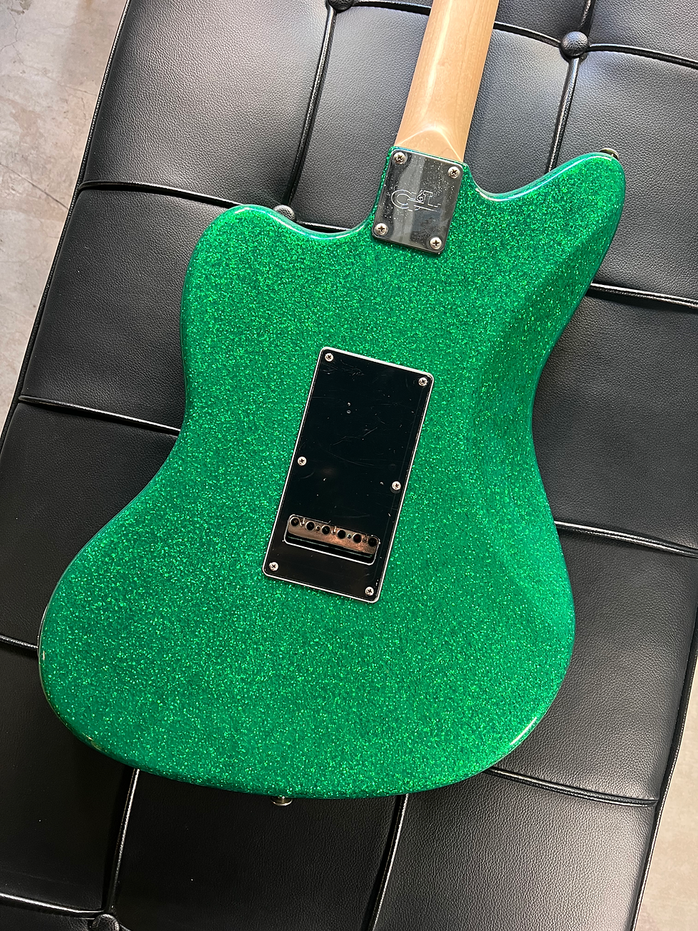 Thumbnail:  G&L Fullerton Deluxe Doheny®, Green Metal Flake［Made in USA］