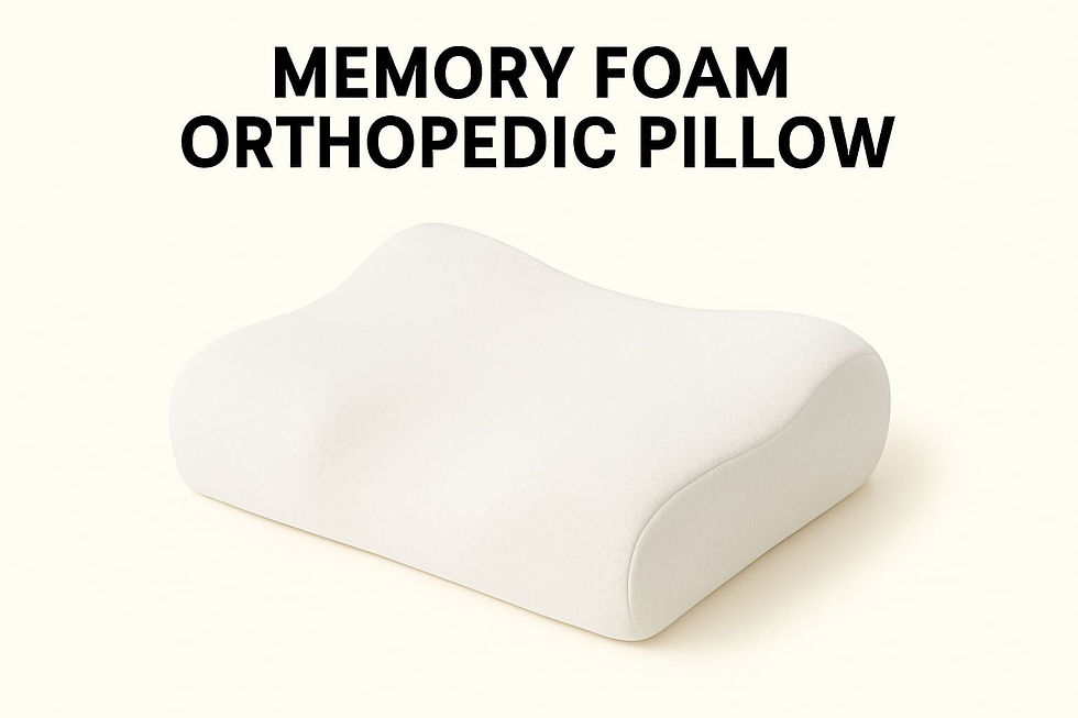 Memory Foam Orthopedic Pillow Meesho