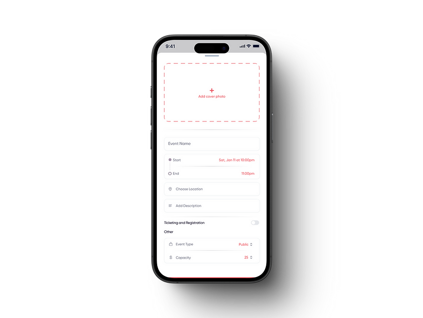 Event Detail Page