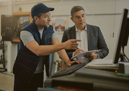 mid-adult-manager-car-mechanic-talking-w