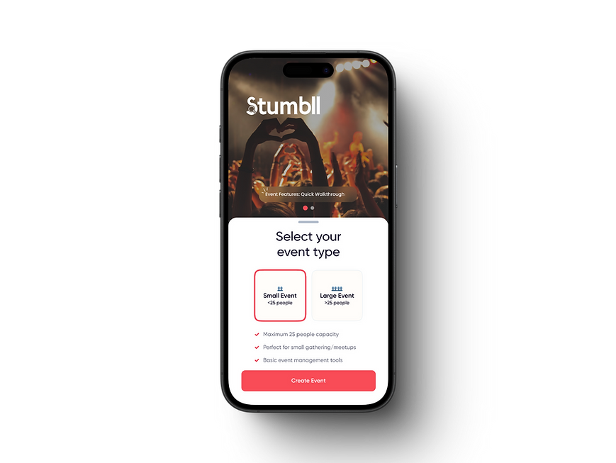Event Creation Page