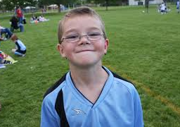 Competition winner, Mitchell Murchison at little Barlow Park