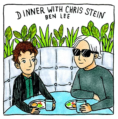 Ben with more hair (left), Chris with fewer wrinkles (right)