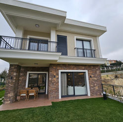 Alya bahçe projesi dış cephe kültür taşı uygulaması Stonebrick İstanbul