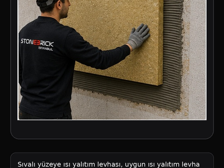 Mantolama Üzeri Kültür Taşı Uygulanması
