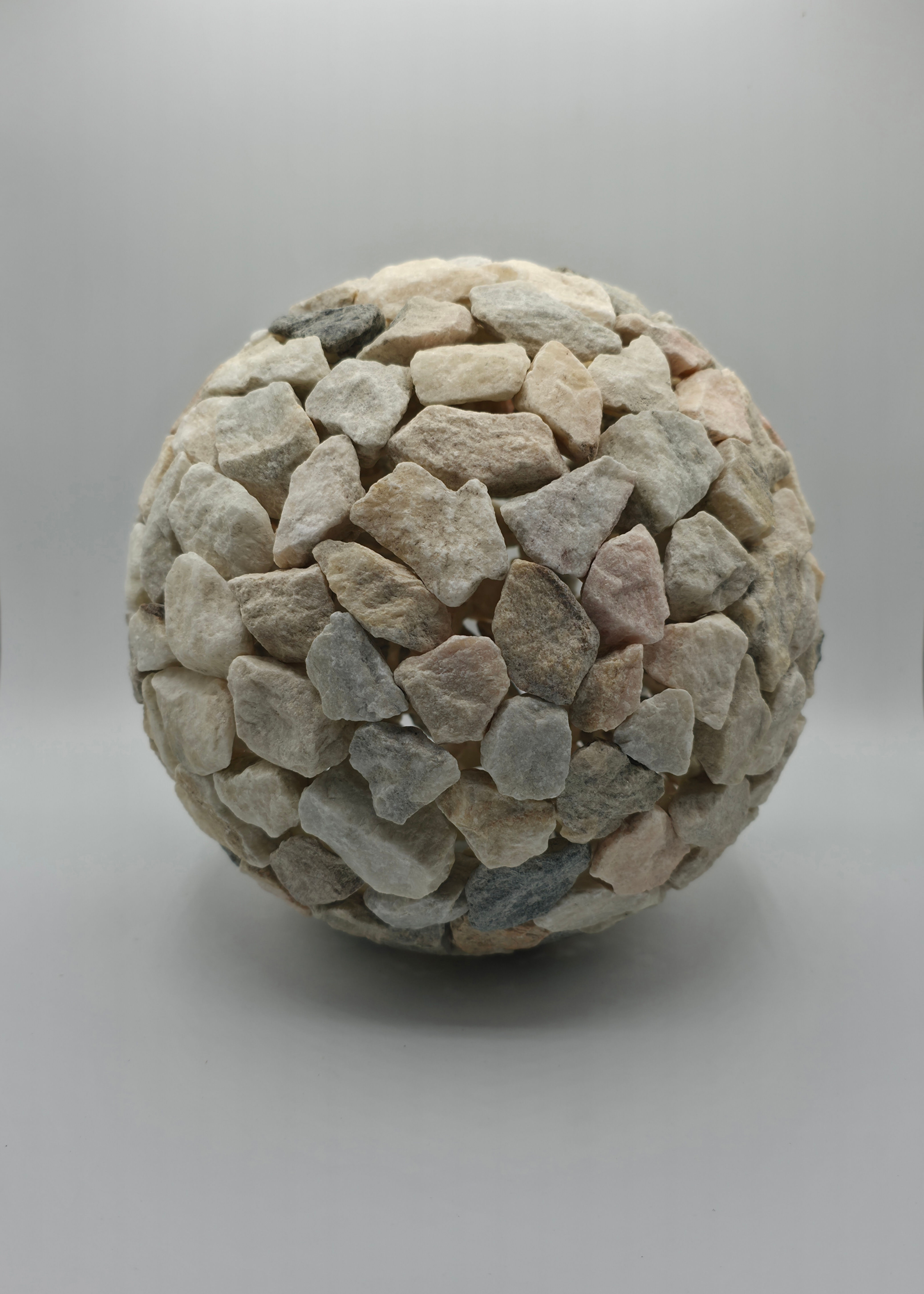 Norwegisch Pink Steinkugel 30cm