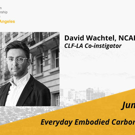June 23, 2022 - Everyday Embodied Carbon Reductions | Interactive online event