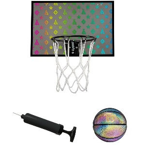 Mini glow hoop set with one ball. Click on the picture to view video. $79.