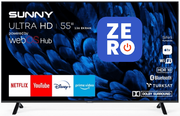 Sunny SN55FMN252 LED Tv Ekran Değişimi Tamiri