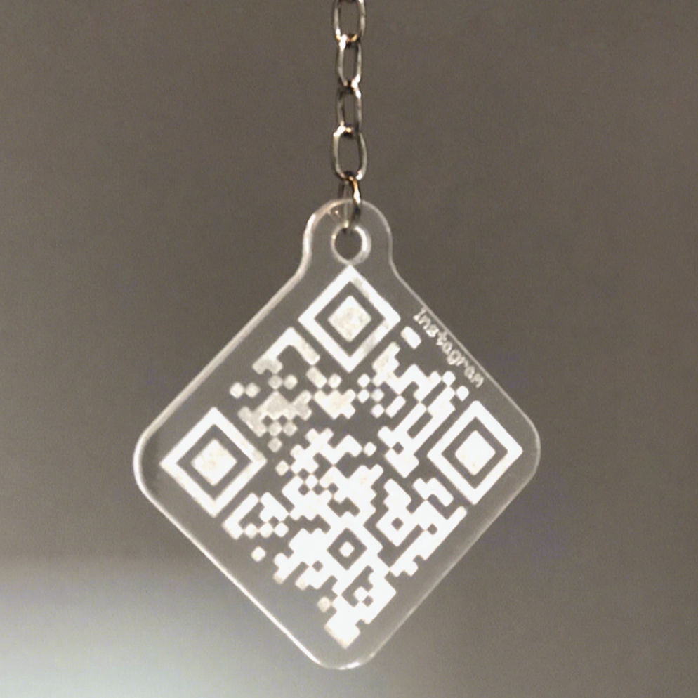 CH.001 Chaveiro QR Code