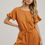 Thumbnail: Rust Ruffle Lounge Romper