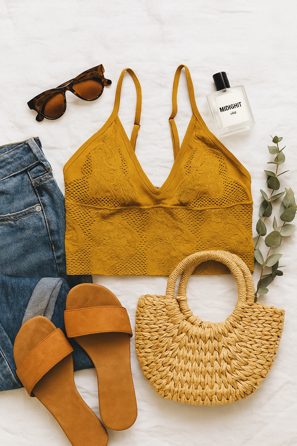Golden Hour Textured Bralette