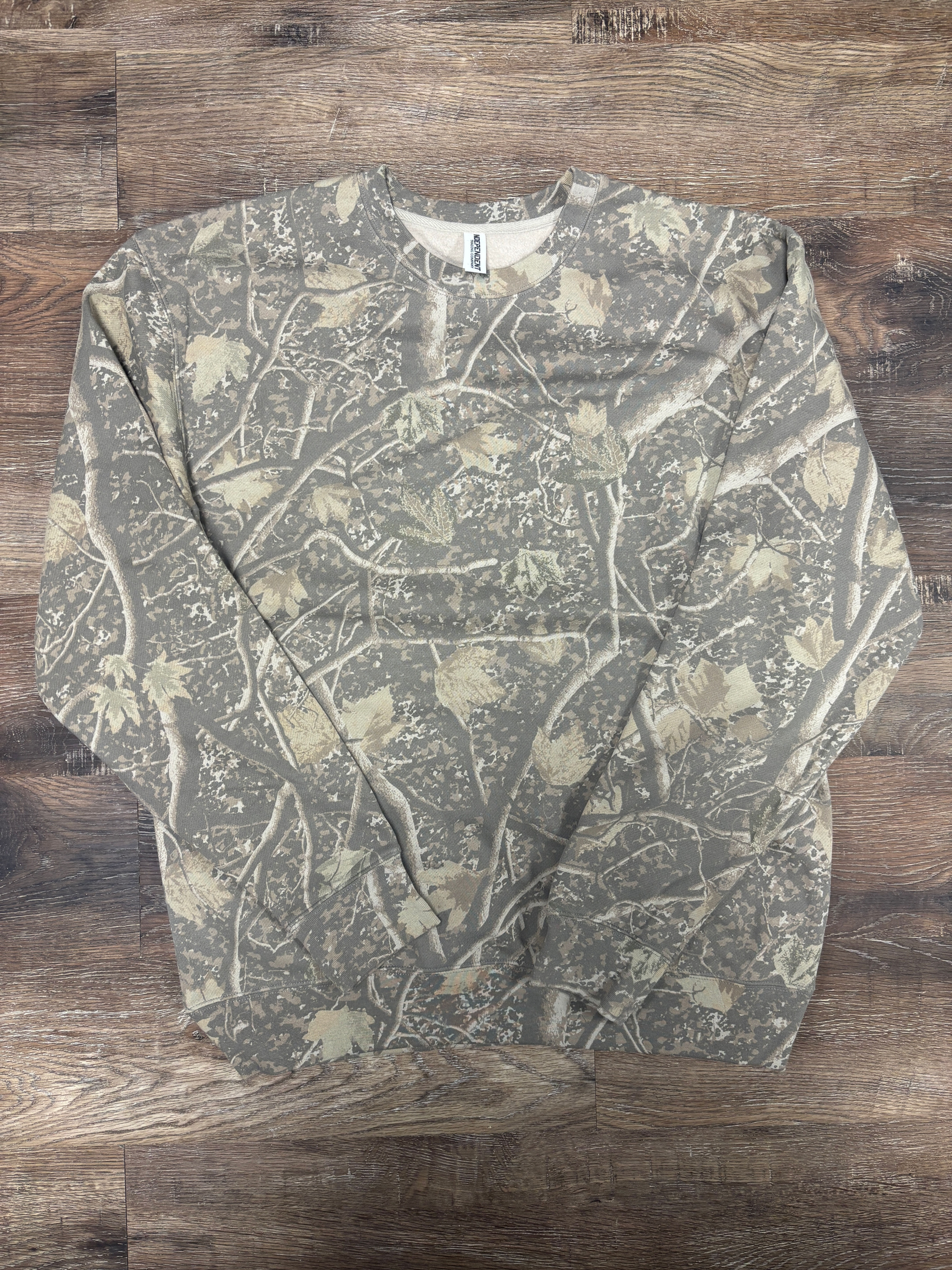 Deadwood Camo Crewneck Sweatshirt