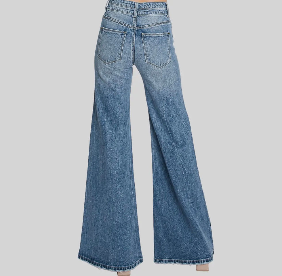 Thumbnail: Harper High Rise Wide Leg Jeans
