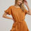 Thumbnail: Rust Ruffle Lounge Romper