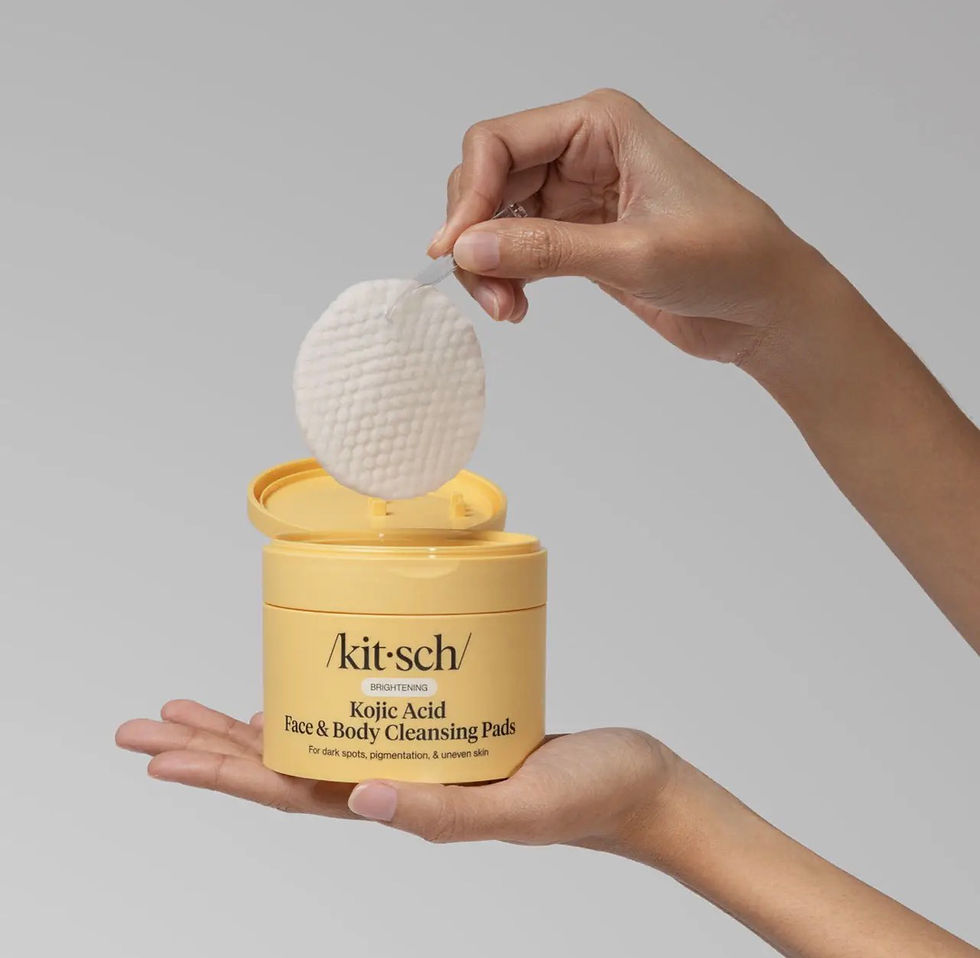 Thumbnail: Kitsch Brightening Kojic Acid Face & Body Cleansing Pads for Dark Spots & Uneven