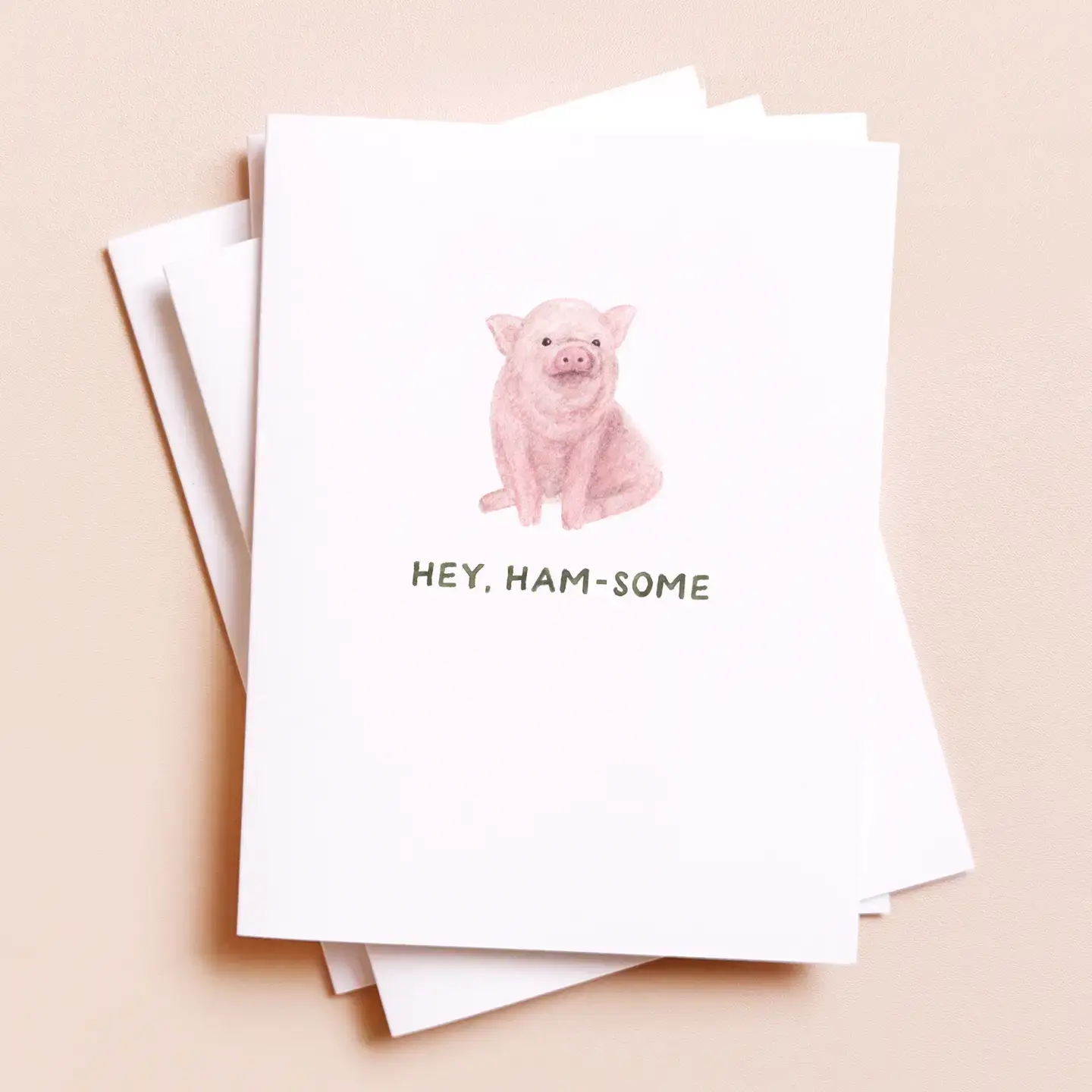 Hey Ham-some Card