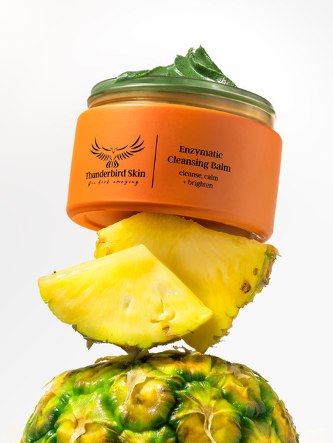 creative hero Skincare enzymatic balm ingredients thunderbird skin