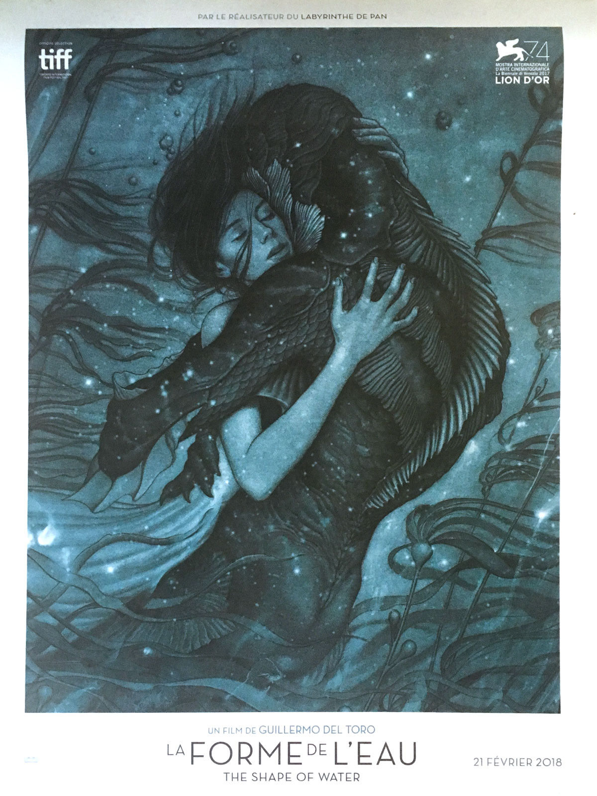 Affiche La Forme de l'Eau