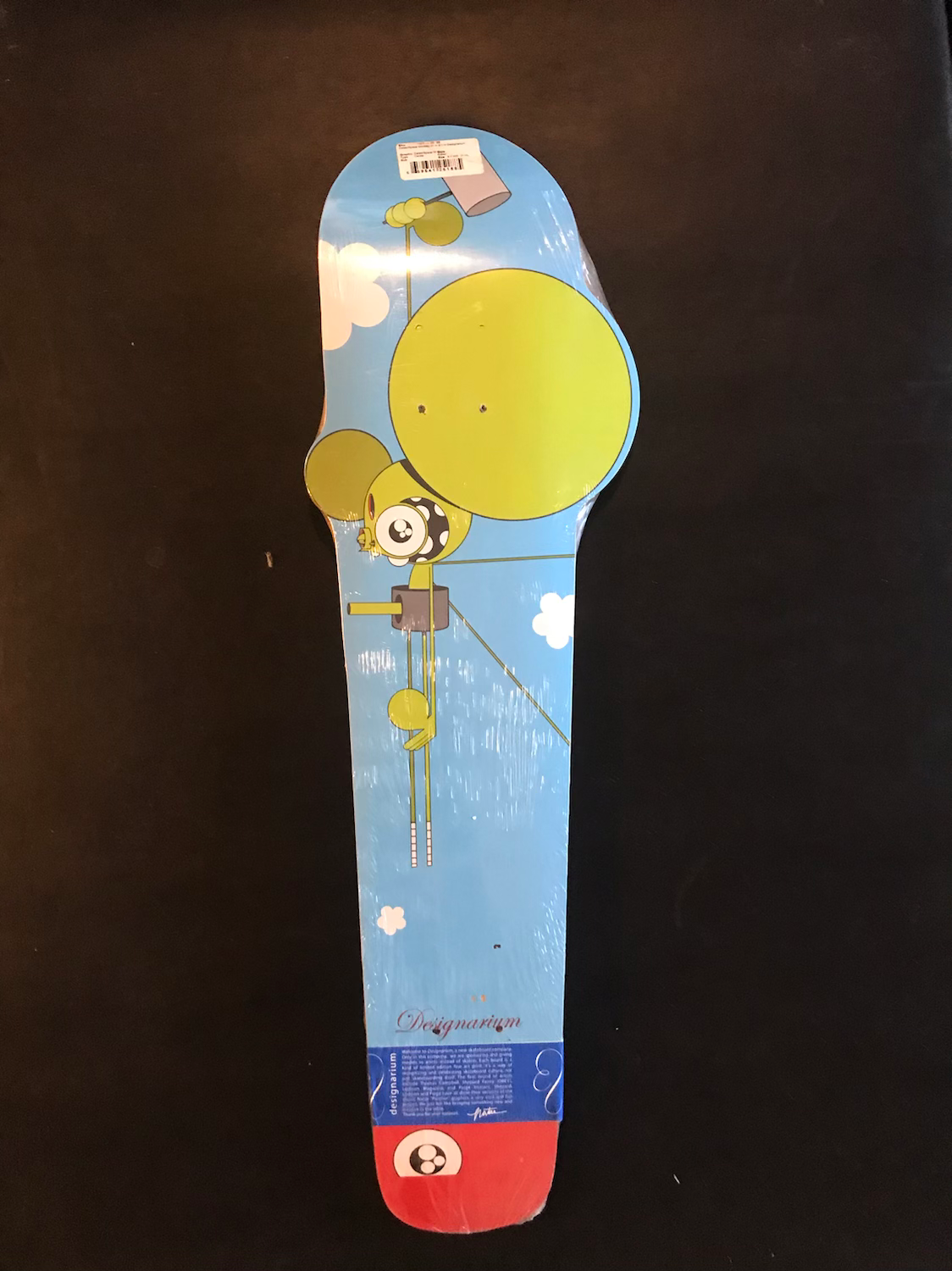 Designarium Dalek Space Monkey Skate Deck