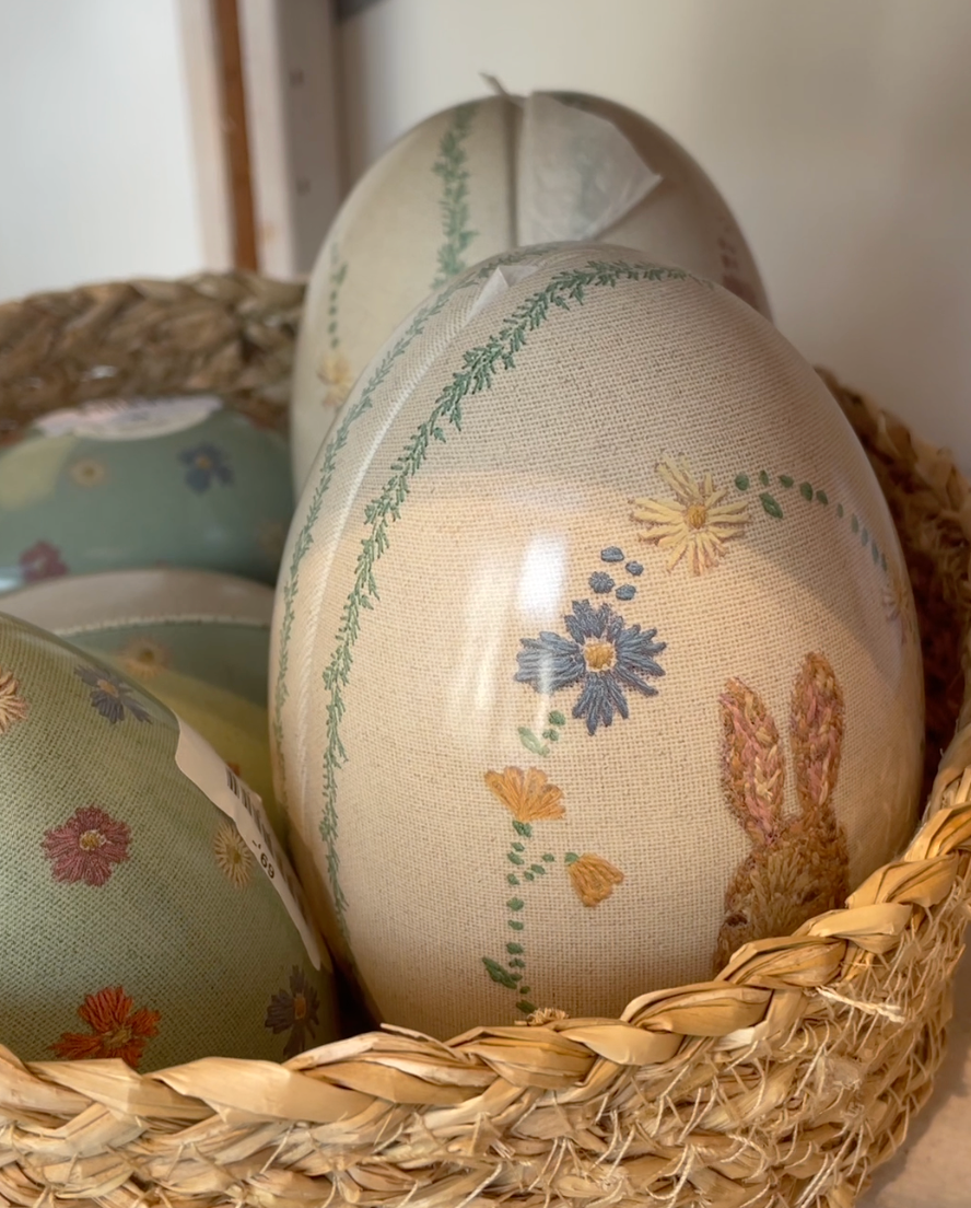 Easter eggs as decoration in the toy store | Alba Abelanet