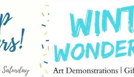 ARTIST CALL OUT: ART DEMONSTRATION AND SALES OPPORTUNITY DURING YEAR-END EVENTS