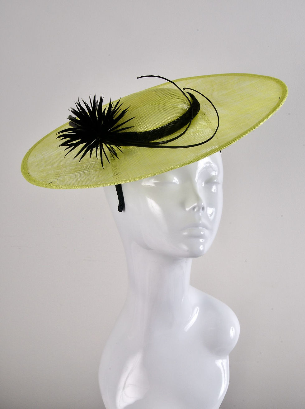 Thumbnail: Yellow and black hat front view