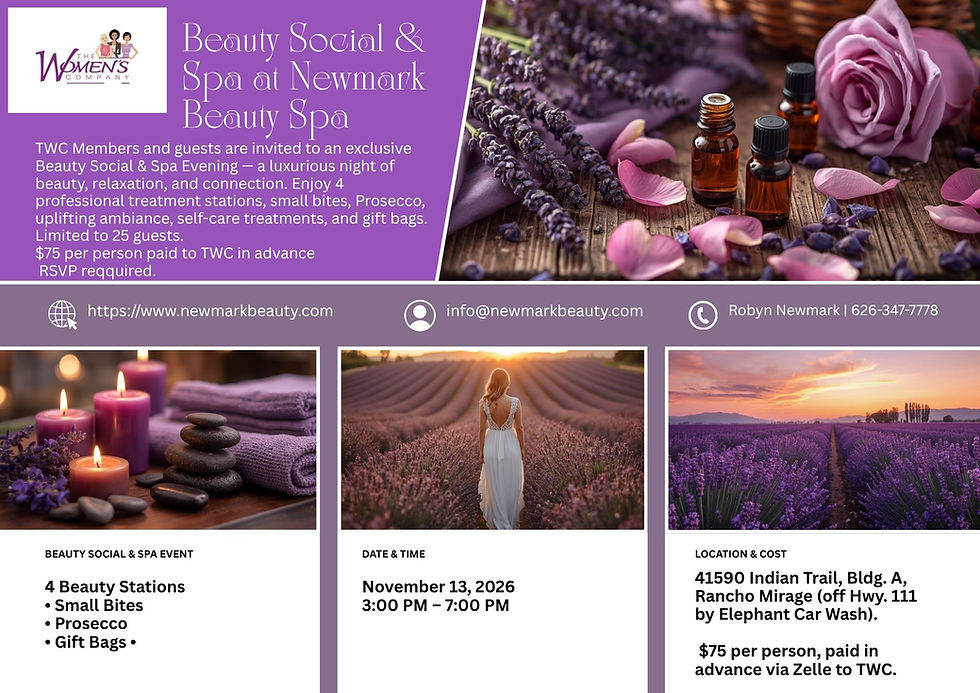 TWC Beauty Social & Spa at Newmark Beauty Spa