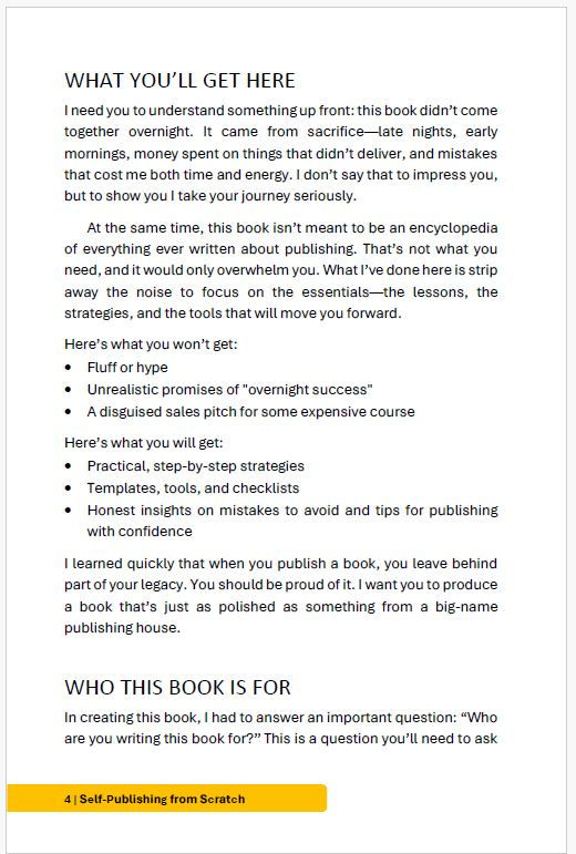 Thumbnail: Starting From Scratch: A Self-Publishing Guide for Authors