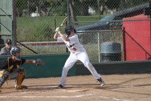 Michael Conners up to bat.